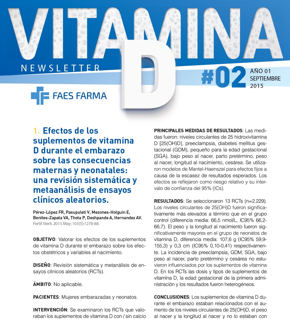 Imagen Newsletter Vitamina D (nº 2)