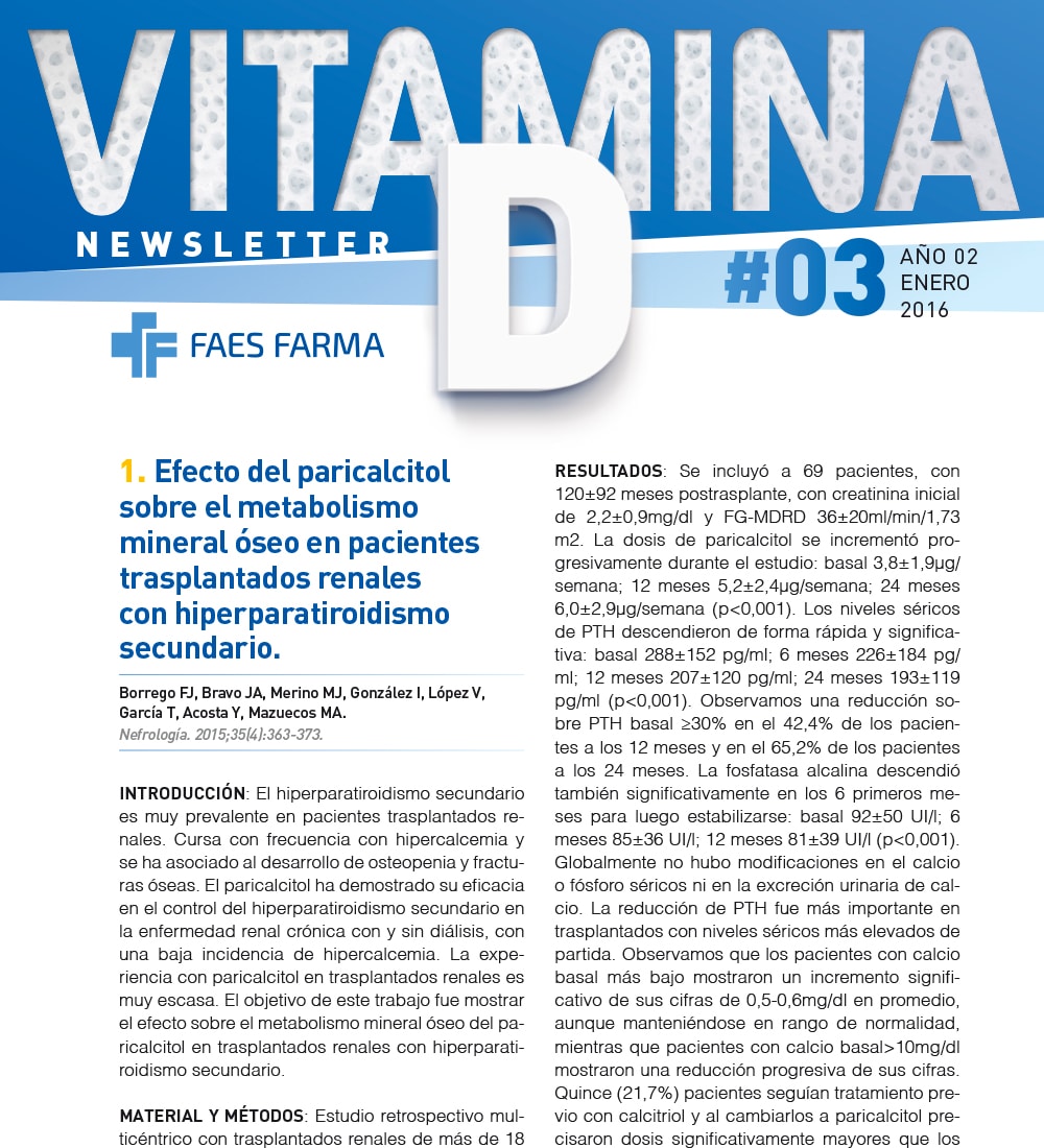 Imagen Newsletter Vitamina D (nº 3)