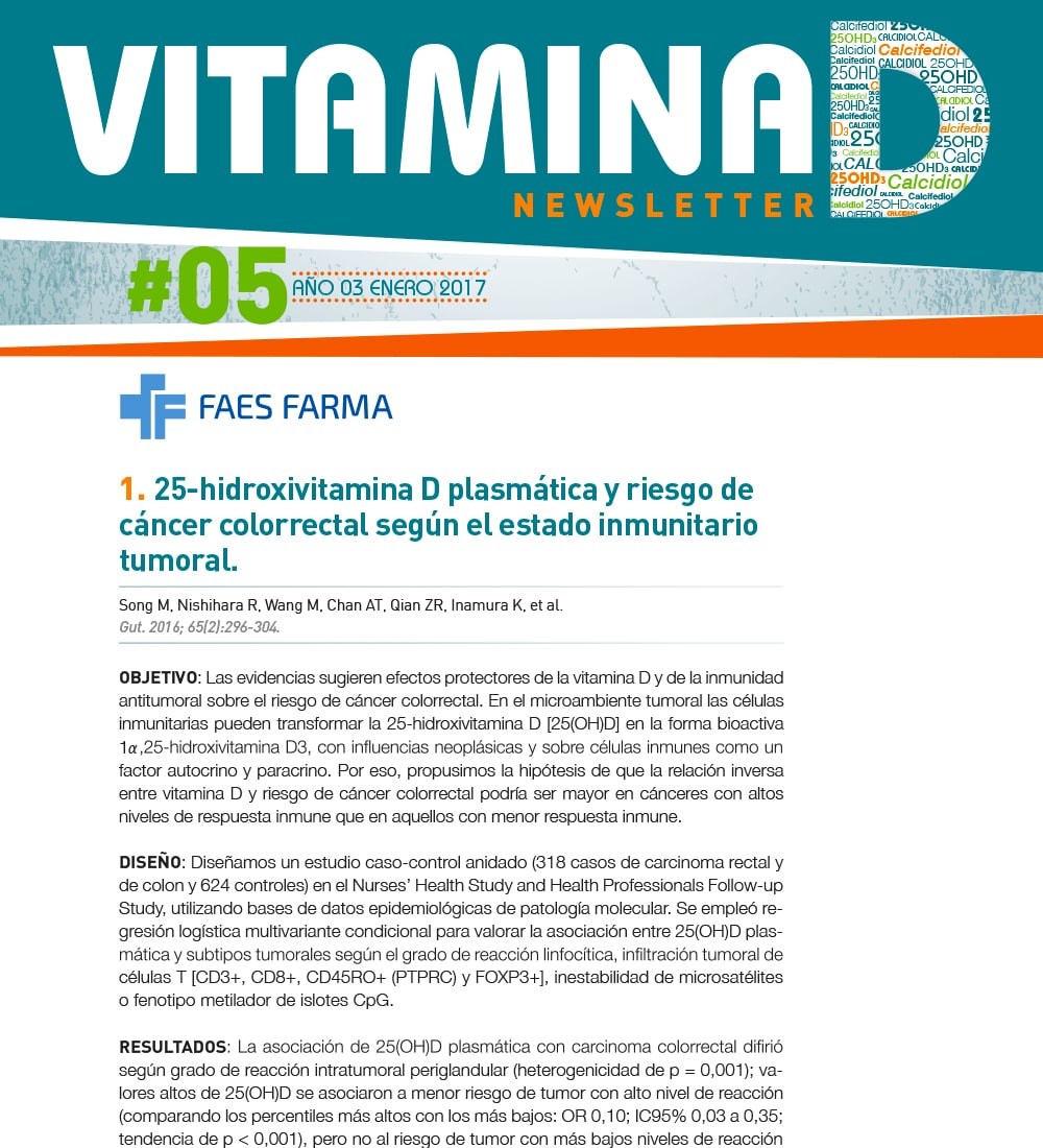 Imagen Newsletter Vitamina D (nº 5)