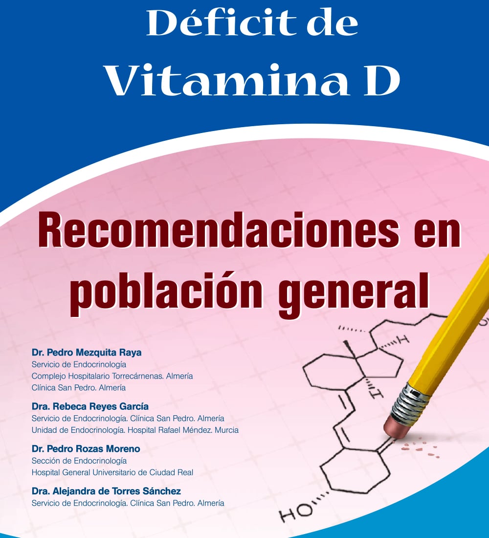 Imagen Situaciones clínicas. Déficit de Vitamina D. Recomendaciones en población general