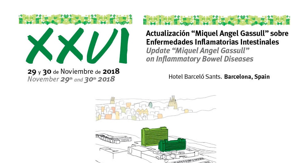 XXVI Actualización “Miquel Ángel Gassull” sobre Enfermedades Inflamatorias Intestinales