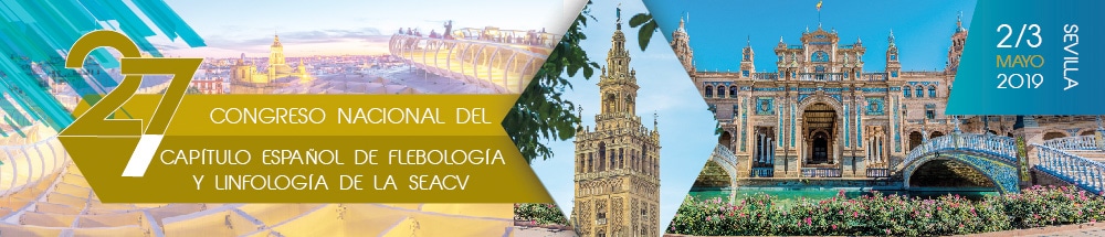 Portada del 27 Congreso Nacional del Capítulo Español de Flebología y Linfología