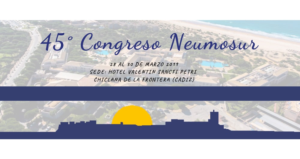 45 º Congreso Neumosur organizado por la Asociación de Neumología y Cirugía Torácica del Sur