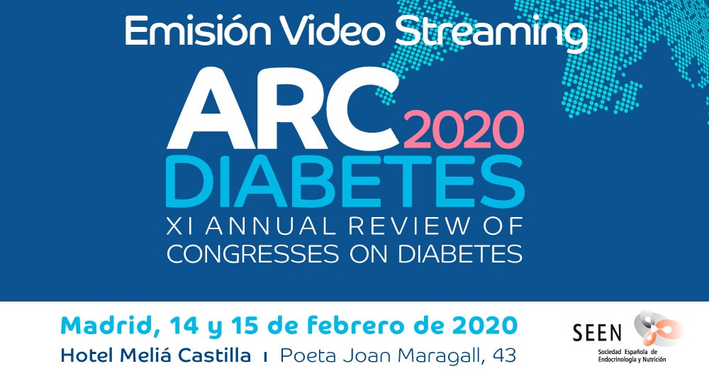 Retransmisión en streaming del ARC Diabetes 2020