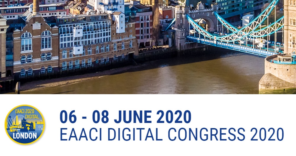 El Congreso de la EAACI 2020 se celebra de manera virtual del 6 al 8 de junio