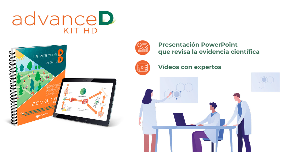 Disponible el programa AdvanceD Kit: una herramienta para ayudar al profesional sanitario en el abordaje del déficit de hormona D