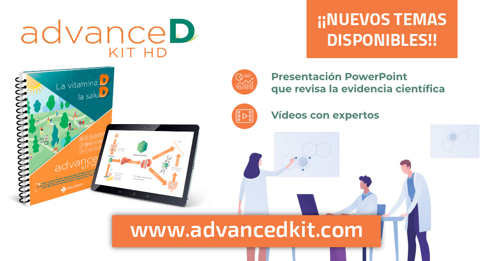 Advance-D Kit HD: nuevos contenidos para el abordaje del déficit de hormona D